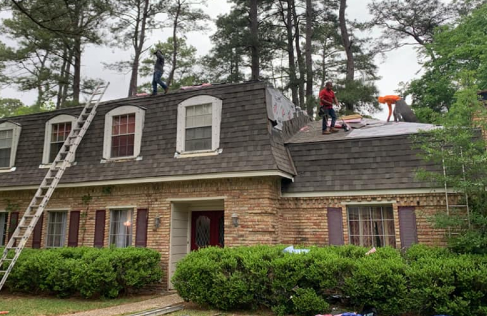 What is the job of a roofer?